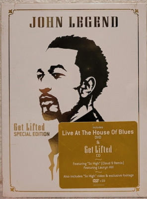 John Legend: Get Lifted/Live At The House Of  The Blues (CD, DVD 2005) - NEW!