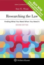 Researching the Law: Finding What You Need When You Need It (Aspen Cour - GOOD