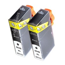 2pk 564XL New Generic Ink Cartridge For Photosmart 6510 6520 7510 7520