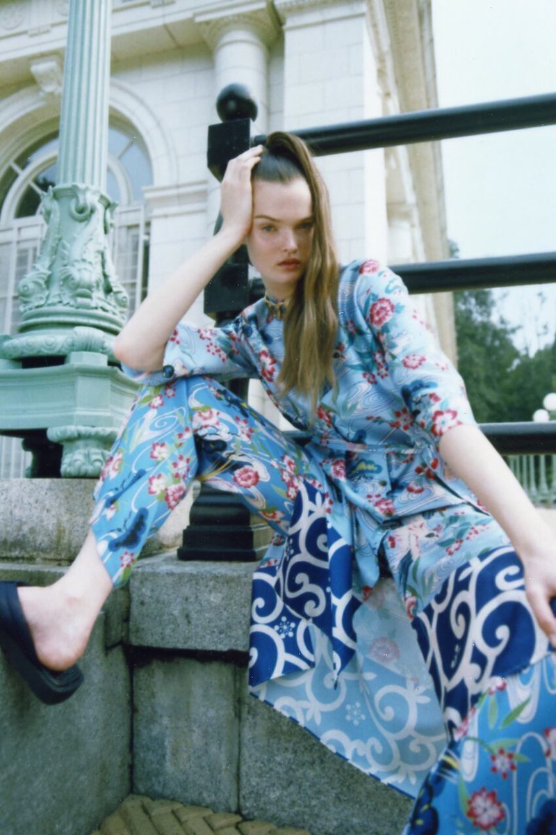 NWT Zara Floral Belted Long Kimono Dress /Kaftan Sz XL
