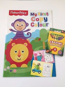 fisher price crayons