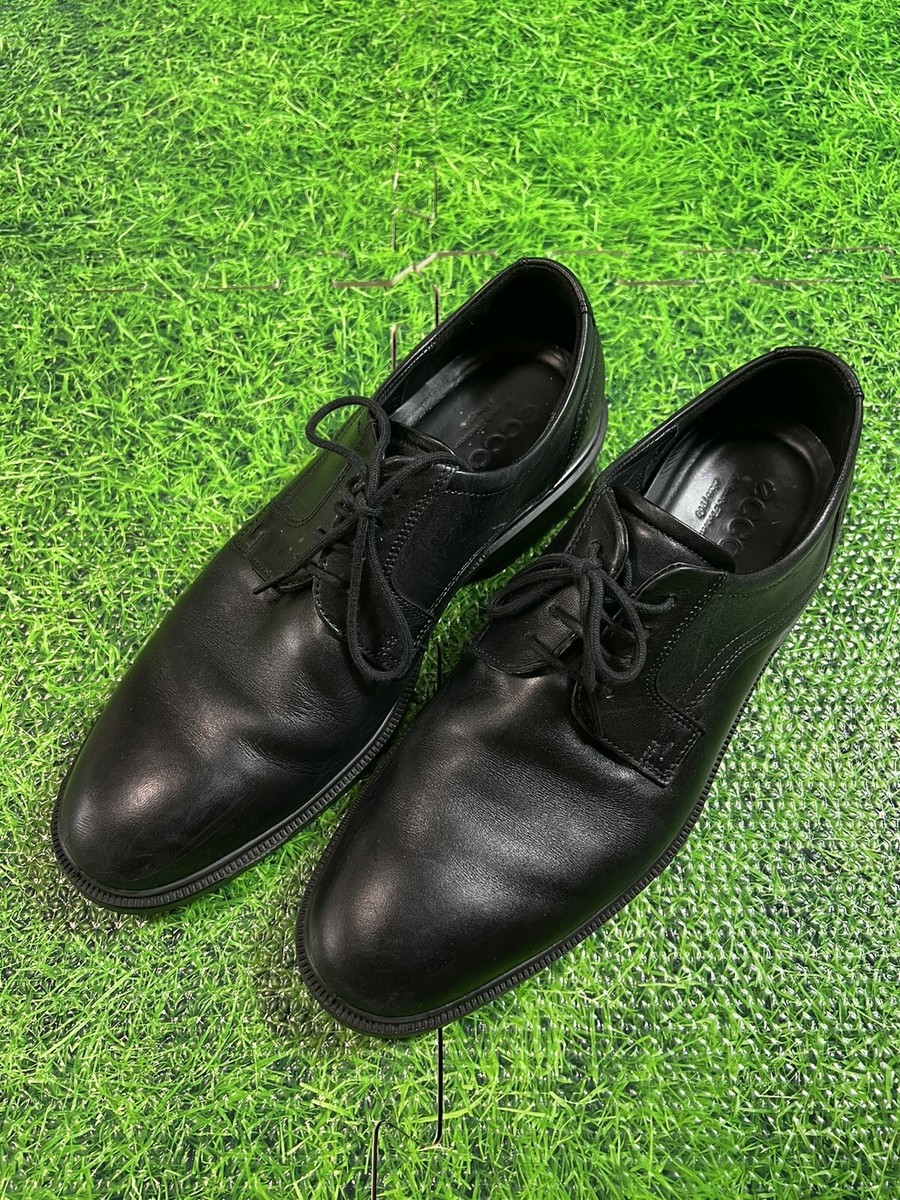 Ecco Mens Black Tie Up Oxford Dress shoes Size 43 EU US 9.5  display picture 1