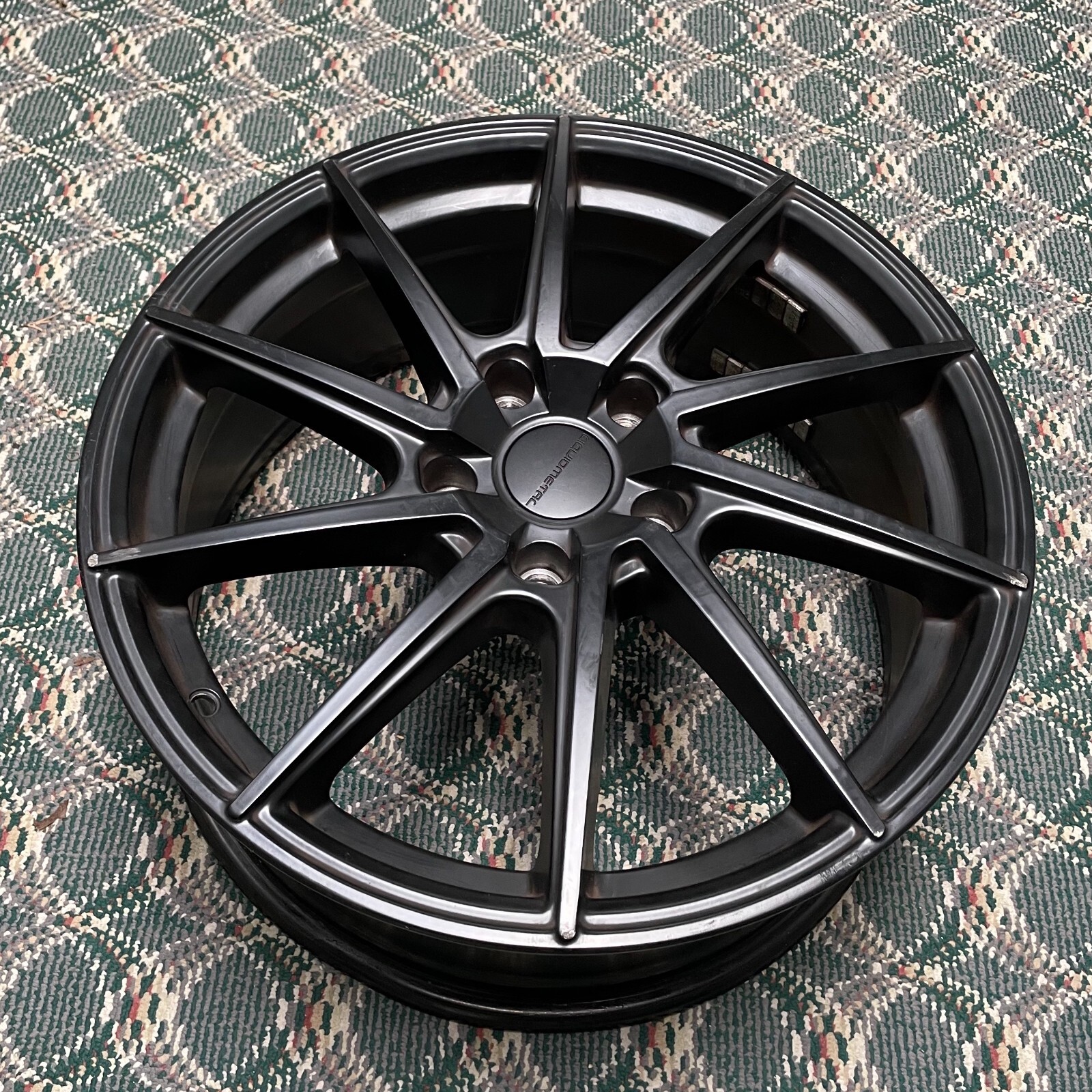 Used 18X8 40 5120 Liquid Metal Shadow Satin Black Wheels/Rims eBay