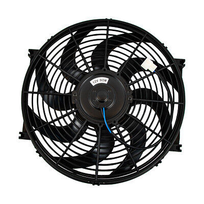 14'' 12V 90W Upgraded Motor Electric Auto Radiator Cooling Fan Kit Car Truck USA