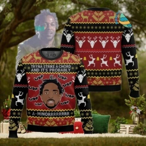They Not Like Us Kendrick Lamar Ugly Christmas Sweater