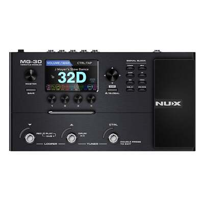 NUX MG-30 Versatile Modeler Multi Effects Micro Guitar Processor Pedal