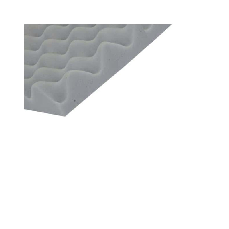 Mousse à picot M1 mélamine 125x125 cm épaisseur 25mm densité 11kg par m3