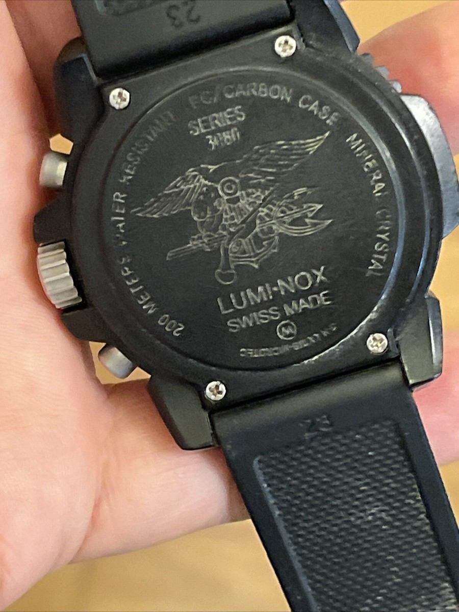 LUMINOX 3080 ブラック Luminox Men's Watch Navy Seal Colormark Chronograph 3080