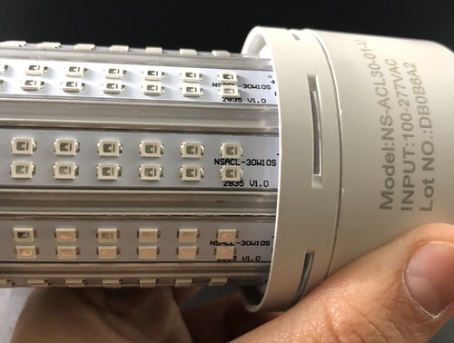 LED Corn Light Bulb Lumens Daylight White Vh5 - Picture 3 of 7