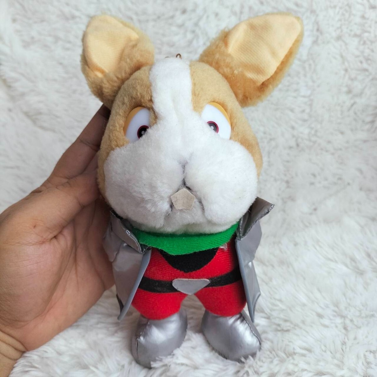 Rare Starfox B89 Peppy Hare Rabbit TAKARA Plush 8