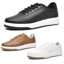 Men's Casual Fashion Sneaker Comfortable Dress Outdoor Arch Support Shoes Black