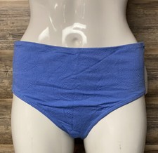 Tropical Escape Paisley Provence Blue Bikini Swim Bottom NWT