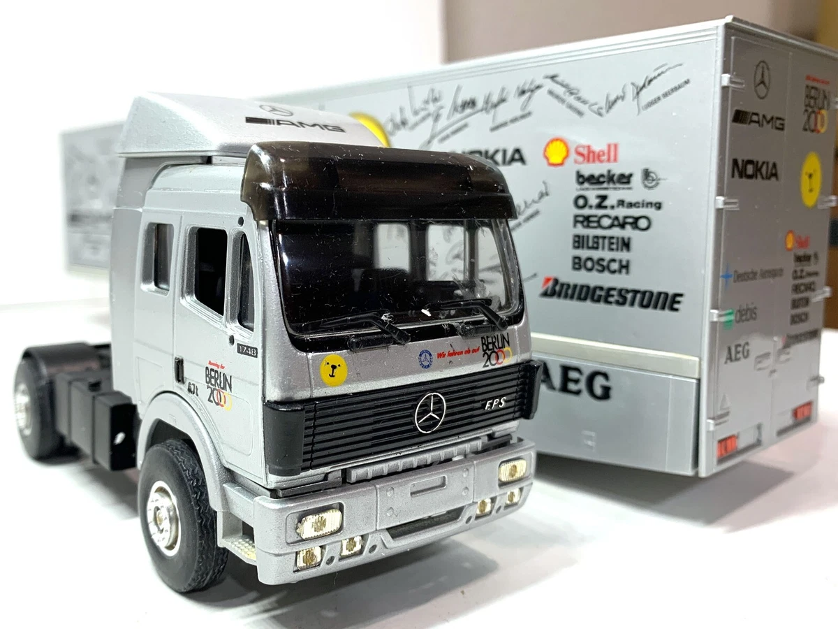 Camion Eligor Mercedes Sauber Petronas 1/43 – Collection Miniature Truck F1