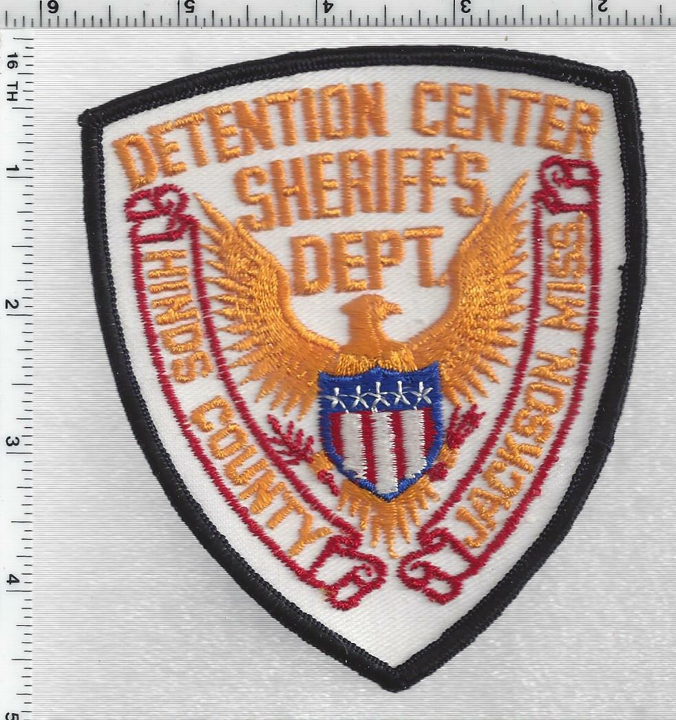 Hinds County Sheriff Detention (Mississippi) 2nd Issue Shoulder Patch