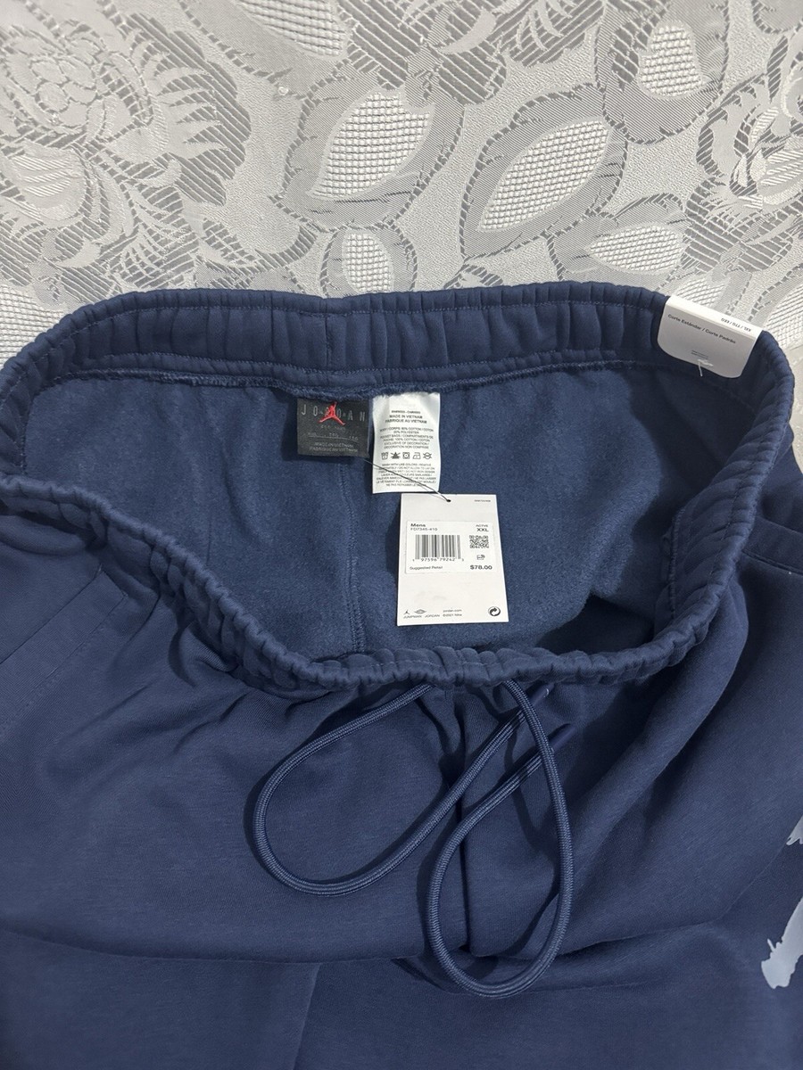 AIR JORDAN ESSENTIALS BASELINE FLEECE SWEATPANTS XXL FD7345 410
