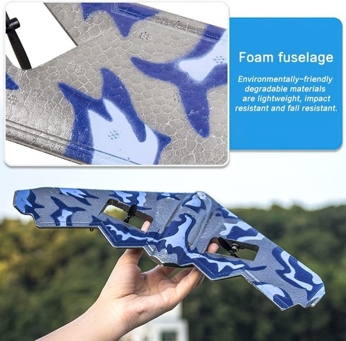 2.4G 2CH B-2 Spirit Stealth Bomber Airplane for Beginners Drone Aircraft Toy - Picture 9 of 12