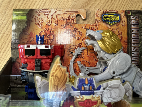 Transformers 7 Rise Of The Beasts Alliance Combiner Optimus Prime Lionblade New - Picture 3 of 8