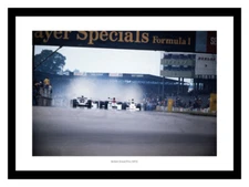 1973 British Grand Prix Silverstone Formula One Photo Memorabilia (CS839)