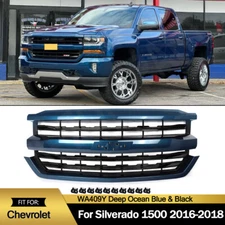 Z71 Style Front Bumper Grille Grill For Chevrolet Silverado 1500 2016 2017 2018
