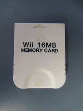 Generic White Memory Card 251 blocks 16MB for Wii