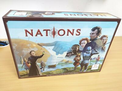 Nations Brettspiel / Lautapelit unbespielt