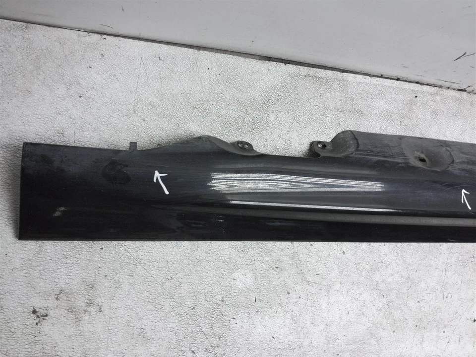 2001-2006 Bmw 330Ci левая сторона юбка рокер молдинг 51-71-8-226-121 черный 2 двери - Изображение 4 из 4