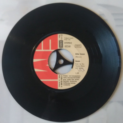 QUEEN - Killer Queen + Flick of the wrist      7''-Single   1974        EMI-96060
