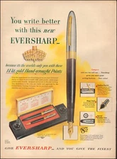 1950's Vintage ad for Eversharp Pen`retro Price  103118