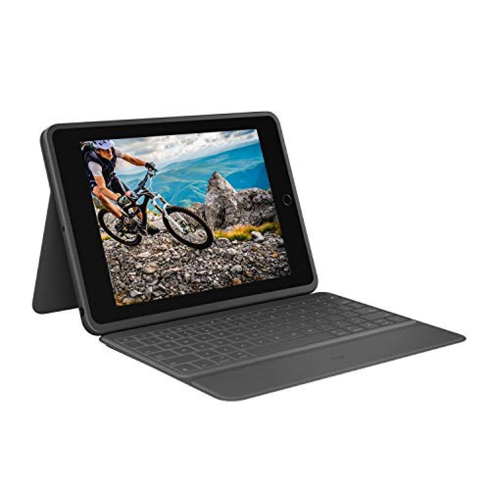 Logitech Rugged Folio per iPad (7ª, 8ª e 9ª generazione) Custodia con tastier
