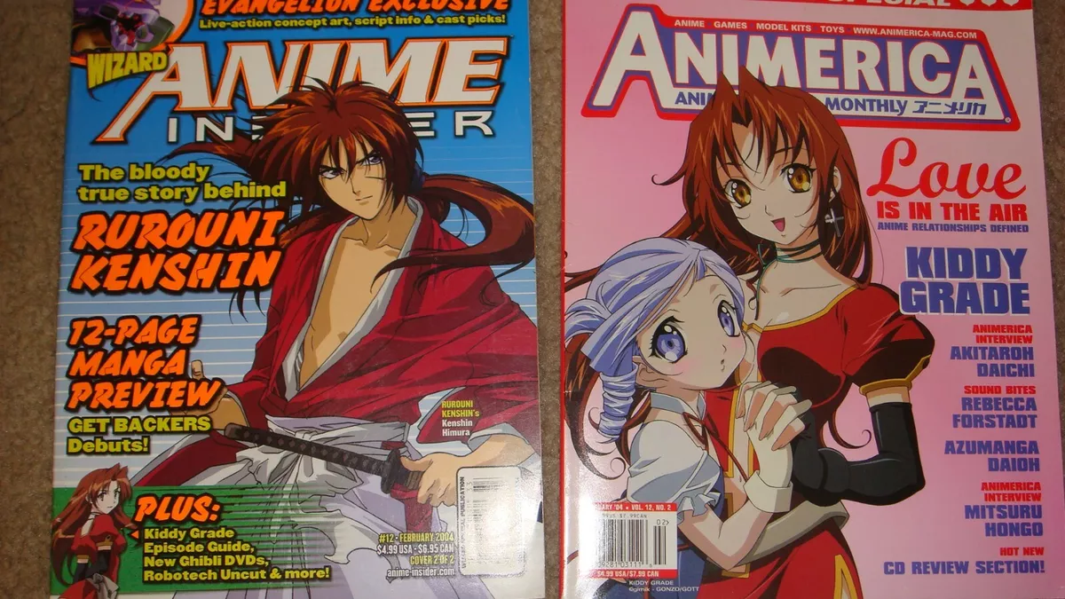 2008 LOT OF 6 ANIME INSIDER MAGAZINES #55-60 - VG £11.76 - PicClick UK