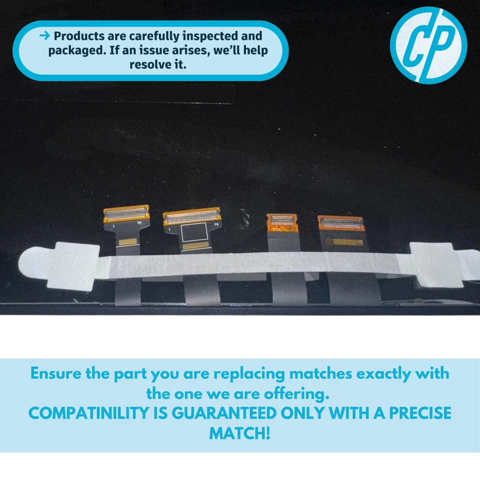 Microsoft Surface Laptop 3/4gen 1867-1950 13.5" LCD Touch Screen Digitizer Black - Image 2 of 3