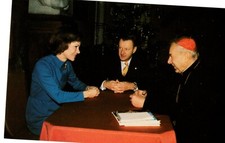 Rosalynn Carter, Zbigniew Brzezinski, Cardinal Wyszynski 1978 Postcard