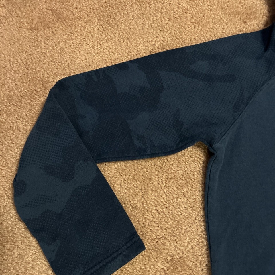 Youth Medium Under Armour Coldgear Blue Pullover Hoodie eBay