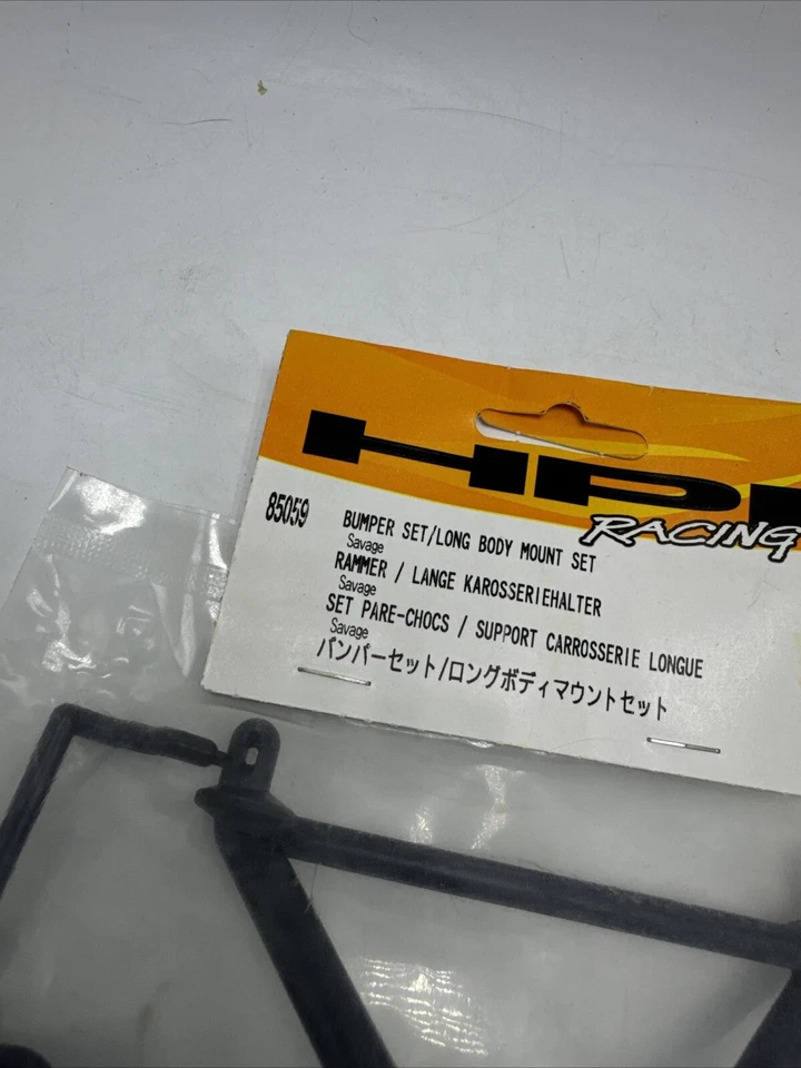 HPI Racing #85059 Savage Bumper Set Long Body Mount Set HPI85059 New In Package - Image 2 of 4