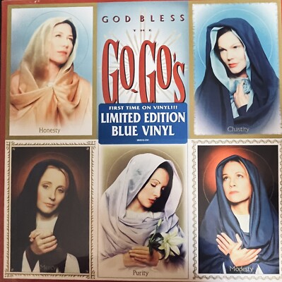 Last One! SEALED! NEW! 2021 God Bless The Go-Gos Special Edition Blue Vinyl LP
