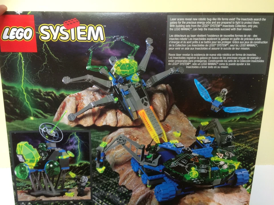 LEGO 6977 Insectoids Arachnoid Star Base 1998 - New In Sealed Box (NISB) — 第 3/4 张图片