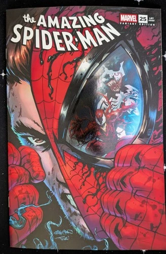 Amazing Spider-Man #25 Patrick Gleason Foil Variant || NM