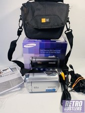 Samsung SMX-F70SP Handheld HD Camcorder Videokamera, silber in OVP - Teildefekt