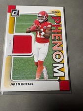 2025 Panini Donruss - Rookie Phenom Jerseys Patch Jalen Royals #RPJ-JRS (MEM, RC