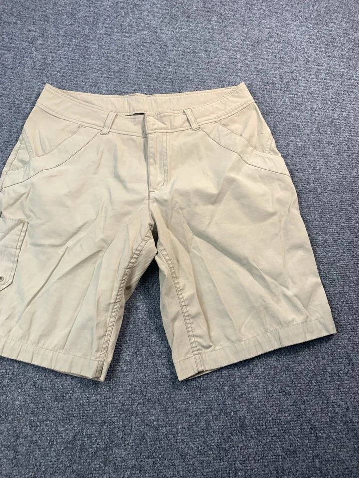 Pantalones Cortos REI Mujer Talla 6 Beige Carga Senderismo Camping Foto 3 de 4