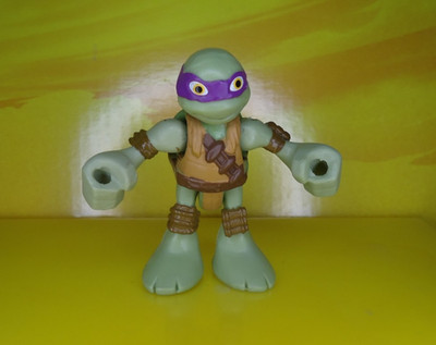 Playmates Half Shell Heroes Teenage Mutant Ninja Turtles Donatello 2,5'' Figur