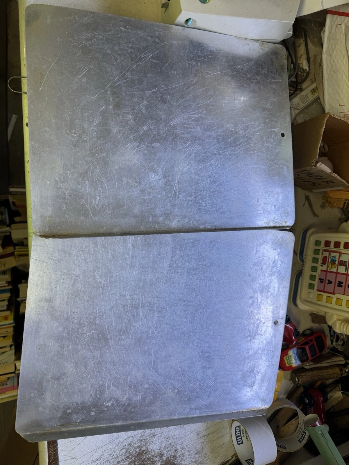 Rare Pair Lot Wilton Performance Pans 16 1/2 X 12 1/2” Cookie Baking Sheet Alum
Opens in a new windo