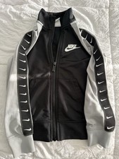 Nike Black Track Jacket Youth/Kids Size 4 In Excellent Condition
