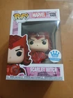 Funko Pop! Vinyl: Marvel - Scarlet Witch - Funko (Exclusive) #1328 Damage Pics