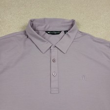 Travis Mathew Polo Shirt Mens XL Extra Large Purple