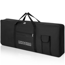 61 Keys Portable Padded Keyboard Case,40"x6"x16" Soft Gig Bag