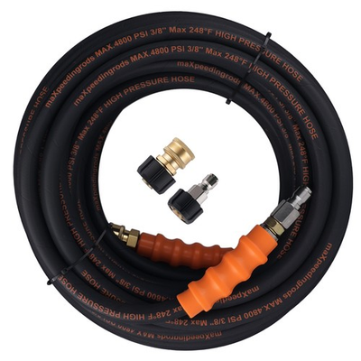 #ad 70FT 3 8quot; High Pressure Washer Hose 4800PSI Steel Wire Braid for Simpson Honda $83.25