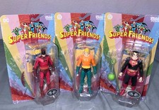 McFarlane Toys DC Retro Super Friends  Uiverse Of Evil  Superman Aquaman Batman