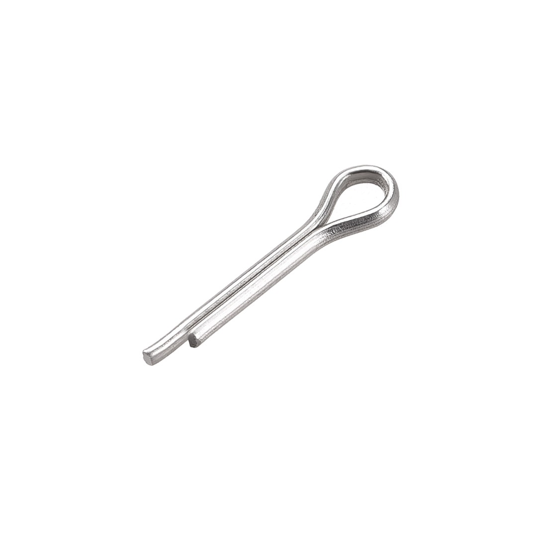Split Cotter Pin - 1.5mm x 8mm 304 Stainless Steel 2-Prongs Silver Tone 60Pcs