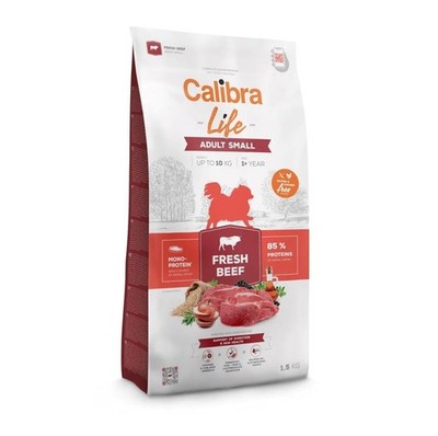 8595706701372 CALIBRA Dog Life Adult Small Fresh Beef - trockenfutter für Hunde 